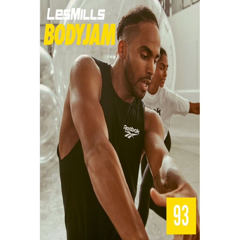 [Hot Sale]Les Mills Body Jam 93 New Release BJ93 DVD, CD & Notes